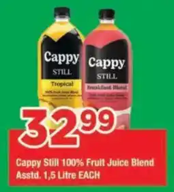 OK Grocer Cappy Still 100% Fruit Juice Blend offer