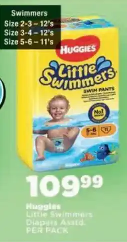 OK Foods Huggies Little Swimmers Diapers Assid. offer