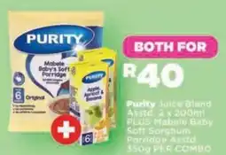 OK Foods Purity Juice Blend offer
