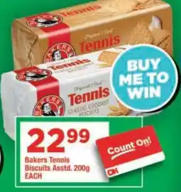 OK Grocer Bakers Tennis Biscuits offer