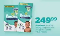 OK Foods Pampers Active Baby Disposable Nappies Assstd offer