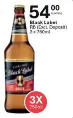 Liquor City Black Label offer