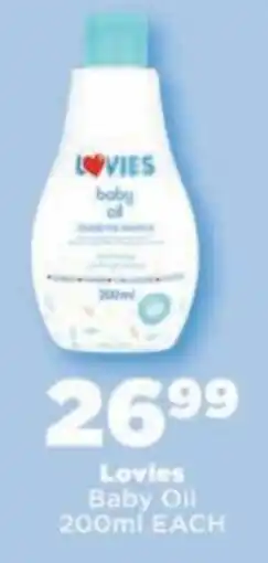 OK Foods Lovies Baby Oil offer
