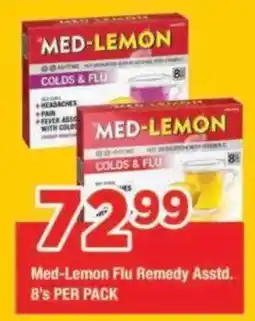 OK Grocer Med-Lemon Flu Remedy Assorted offer