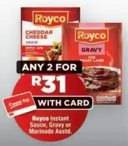 OK Foods Royco Instant Sauce, Gravy or Marinade offer