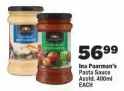 OK Foods Ina Paarman's Pasta Sauce offer