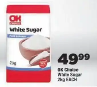 OK Foods OK Choice White Sugar offer