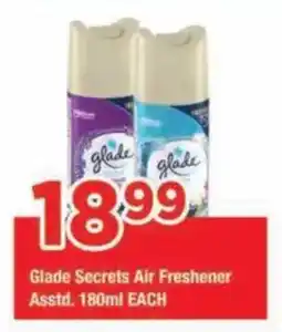 OK Grocer Glade Secrets Air Freshener offer