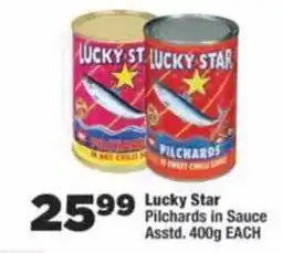 OK Foods Lucky Star Pilchards in Sauce offer