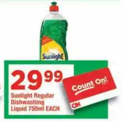 OK Grocer Sunlight Regular Dishwashing Liquid offer