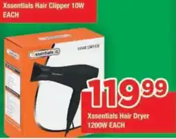 OK Grocer Xssentials Hair Dryer offer