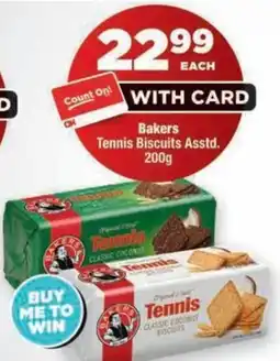 OK Foods Bakers Tennis Biscuits offer