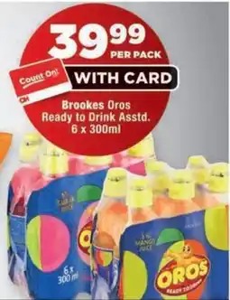 OK Foods Brookes Oros Ready to Drink Asstd. offer