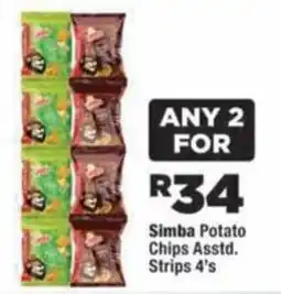 OK Foods Simba Potato Chips Assorted offer