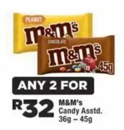 OK Foods M&M's Candy Assstd. offer