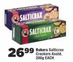 OK Foods Bakers Salticrax Crackers Assorted offer
