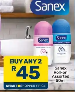 Pick n Pay Sanex Roll On Assorted 50ml offer