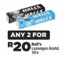 OK Foods Hall's Lozenges offer
