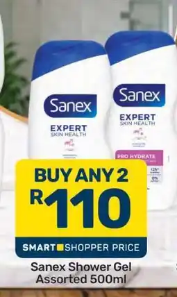 Pick n Pay Sanex Shower Gel Assorted 500ml offer