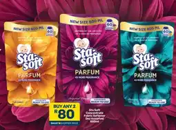 Pick n Pay Sta Soft Concentrate Fabric Softener Day Assorted 800ml offer