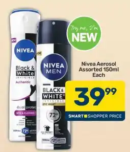Pick n Pay Nivea Aerosol Assorted 150ml Each offer