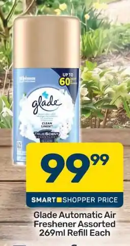 Pick n Pay Glade Automatic Air Freshener Assorted 269ml Refill Each offer
