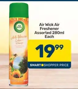Pick n Pay Air Wick Air Freshener Assorted 280ml Each offer