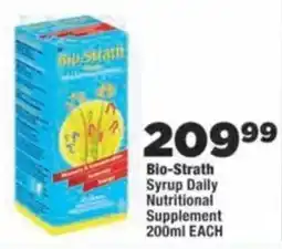 OK Foods Bio-Strath Syrup Daily Nutritional Supplement offer