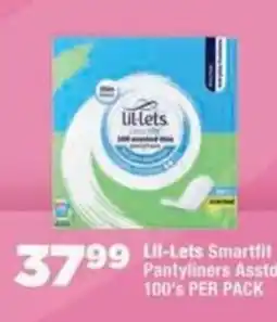 OK Foods Lil-Lets Smartfit Pantyliners Assorted offer