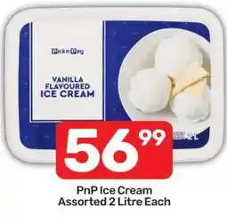 Pick n Pay PnP Ice Cream Assorted 2 Litre Each offer