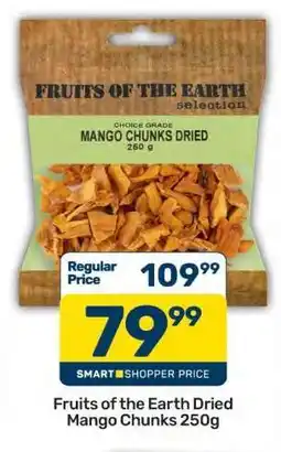 Pick n Pay Fruits of the Earth Dried Mango Chunks 250g offer