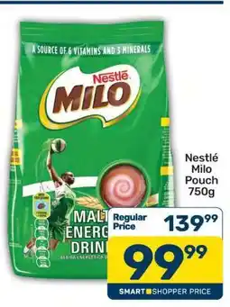 Pick n Pay Nestle Milo Pouch 750g offer