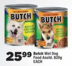 OK Foods Butch Wet Dog Food offer