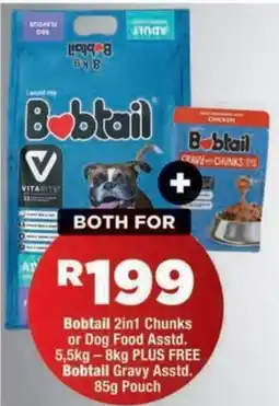 OK Foods Bobtail 2in1 Chunks or Dog Food offer