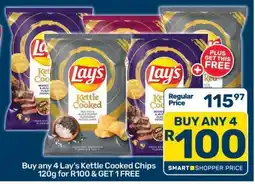 Pick n Pay Lay's Kettle Cooked Chips 120g offer