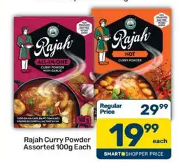 Pick n Pay Rajah Curry Powder Assorted 100g Each offer