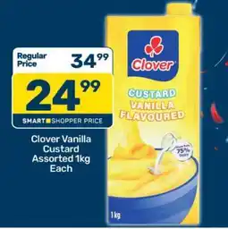 Pick n Pay Clover Vanilla Custard Assorted 1kg Each offer