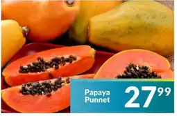 Super Save Papaya Punnet offer