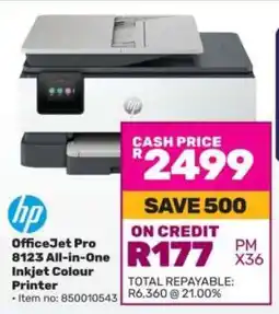 Game HP OfficeJet Pro 8123 All-in-One Inkjet Colour Printer offer