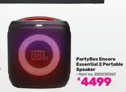 Game PartyBox Encore Essential 2 Portable Speaker offer