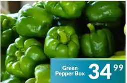 Super Save Green Pepper Box offer