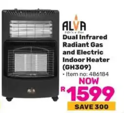 Game Dual Infrared Radiant Gas and Electric Indoor Heater (GH309) offer