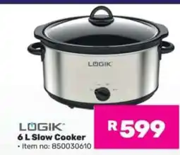 Game LOGIK 6 L Slow Cooker offer