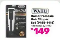 Game Wahl HomePro Basic Hair Clipper Set (9155-1116) offer