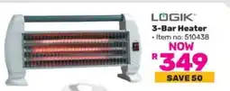 Game Logik 3 Bar Heater offer