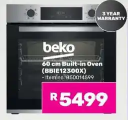 Game Beko 60 cm Built-in Oven (BBIE12300X) offer