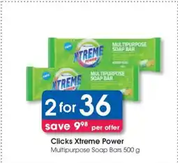 Clicks Clicks Xtreme Power offer