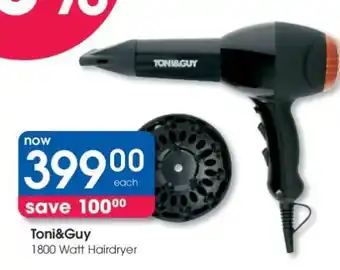 Clicks Toni&Guy offer