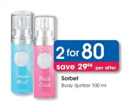 Clicks Sorbet offer