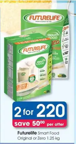 Clicks Futurelife Smart Food Original or Zero 1.25 kg offer
